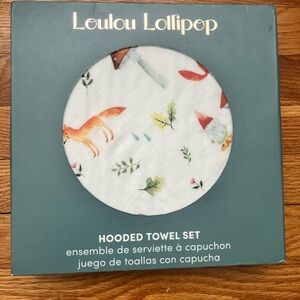 Loulou Lollipop Hooded Towel Set